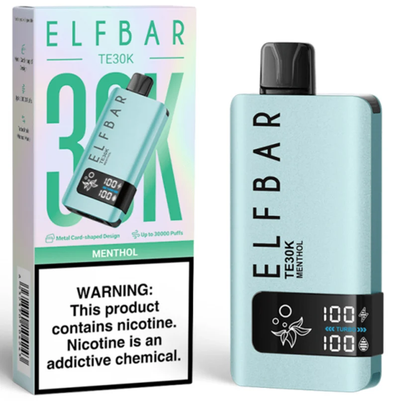 Pod descartable ElfBar TE30000 puffs Menthol