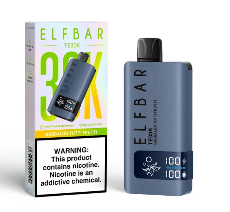 Pod descartable ElfBar TE30000 puffs Bubbaloo TuttiFrutti