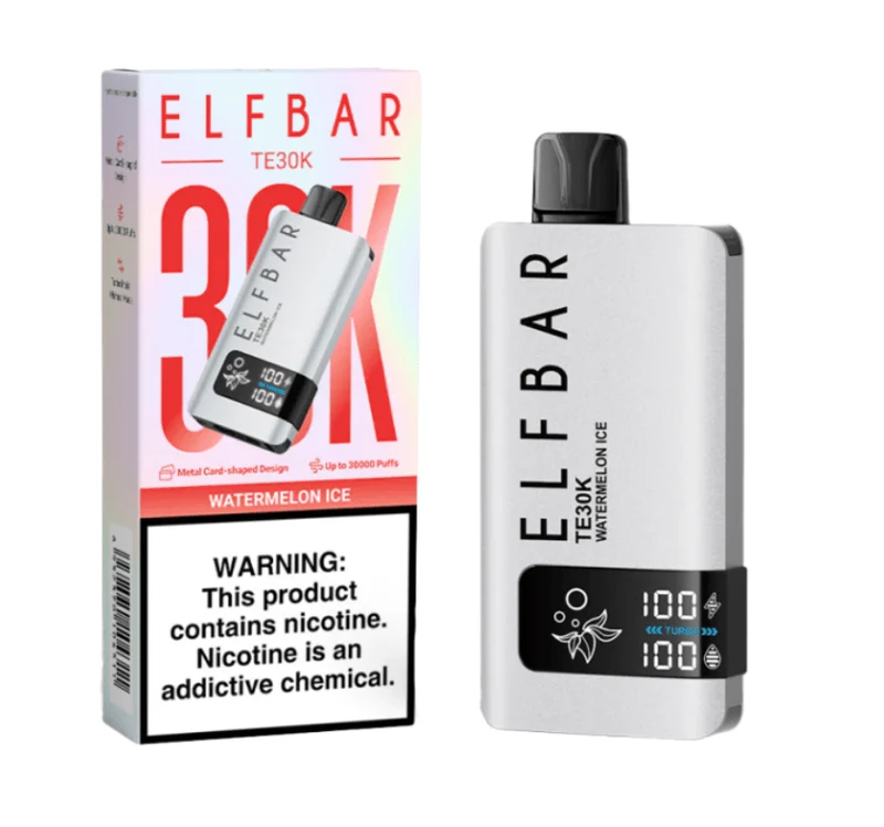 Pod descartable ElfBar TE30000 puffs Watermelon Ice