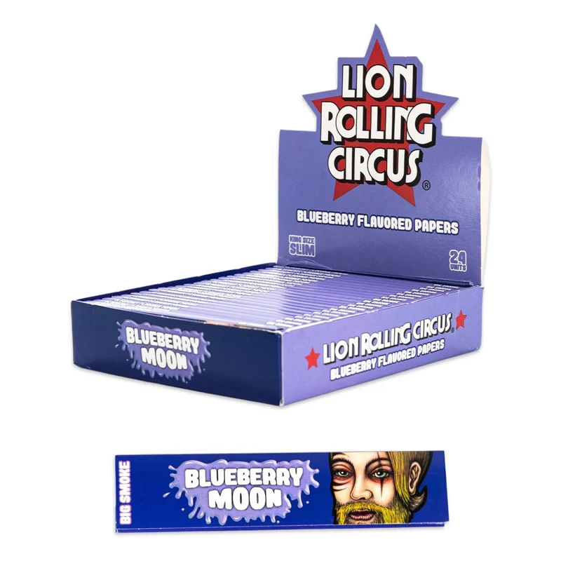 Papel Saborizado King Size - Lion Rolling Circus