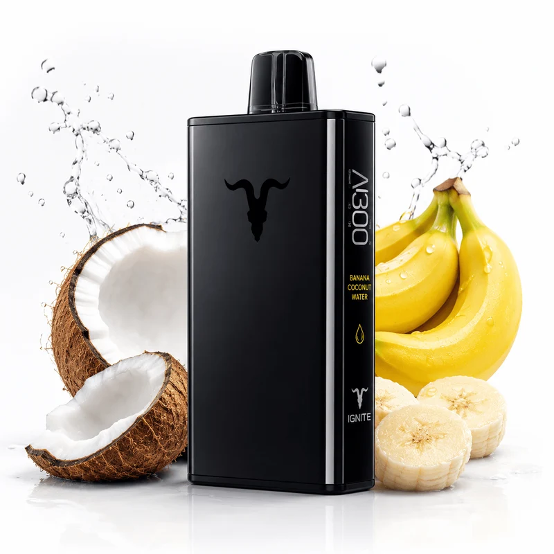 Pod descartable Ignite V300 30000 puffs Banana Coconut Water