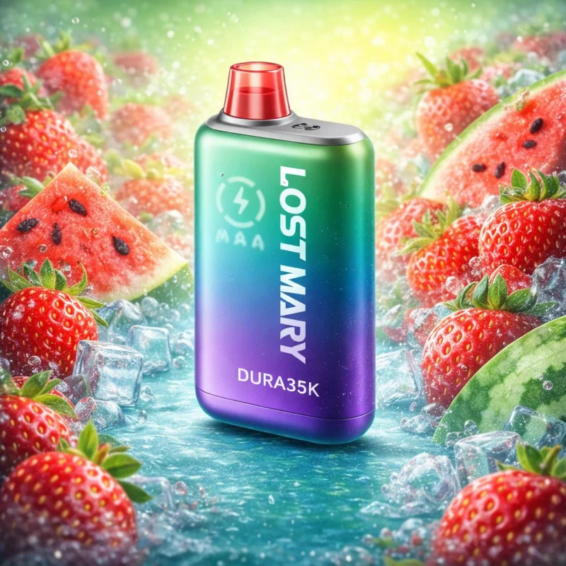 Pod descartable Lost Mary Dura 35K Strawberry Watermelon