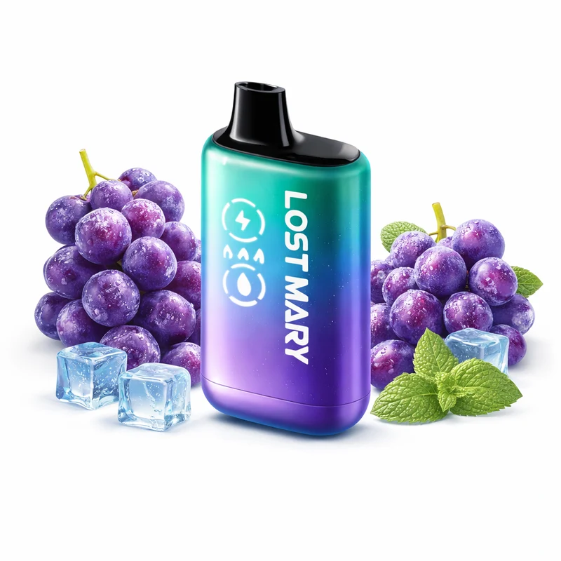 Pod descartable Lost Mary Dura 35K Grape Ice