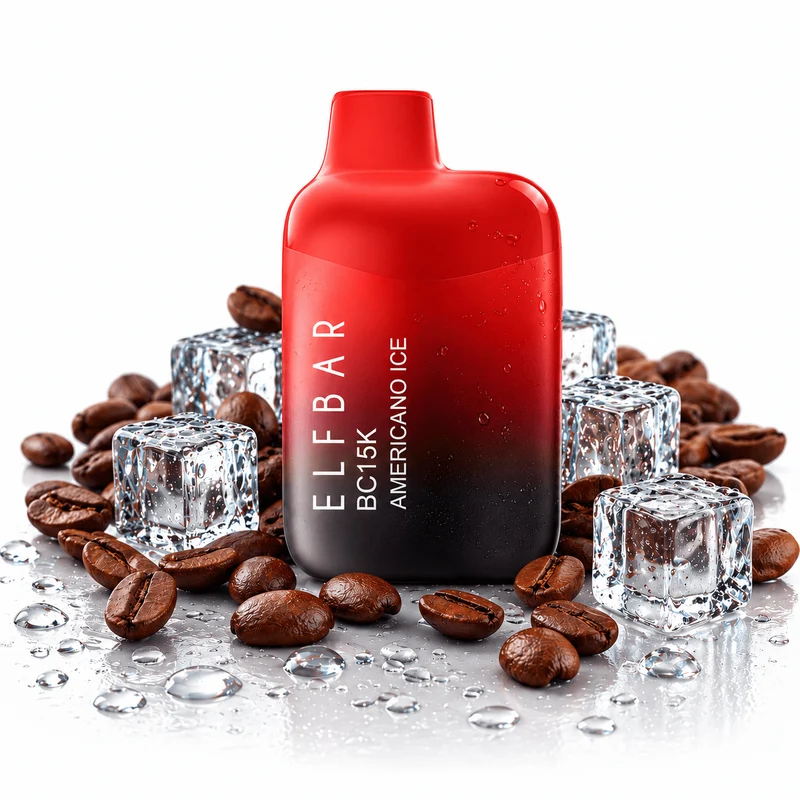 Pod descartalbe Elfbar BC15000 Americano Ice