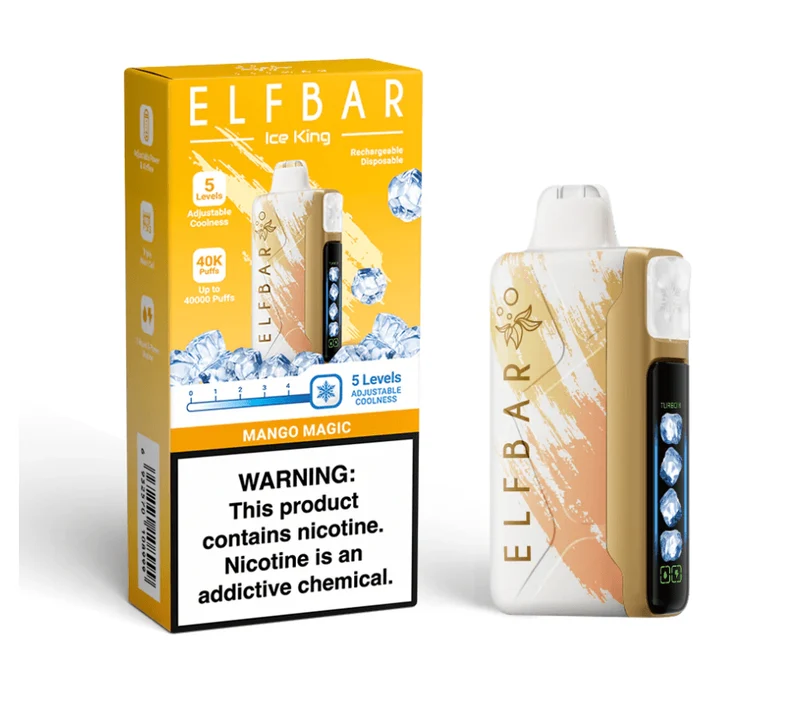 Pod descartable ElfBar Ice King 40000 Puffs Mango Magic