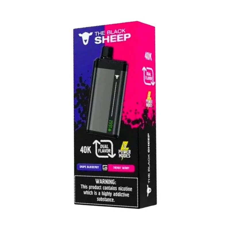Pod descartable The Black Sheep 40K Dual Flavor Grape Blueberry / Cherry Berry