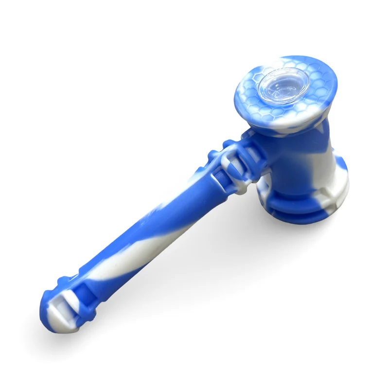 Pipa Martillo de Silicona con Filtro de Agua | Irrompible, Desmontable — Bloommart Colombia