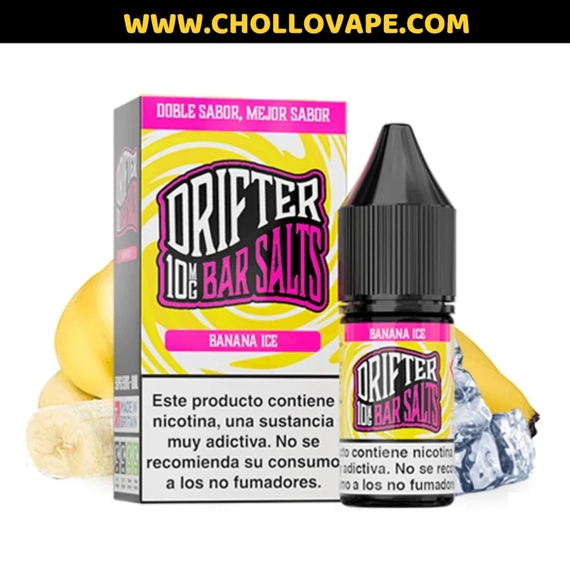 Drifter Bar Salts 10ml - Banana Ice