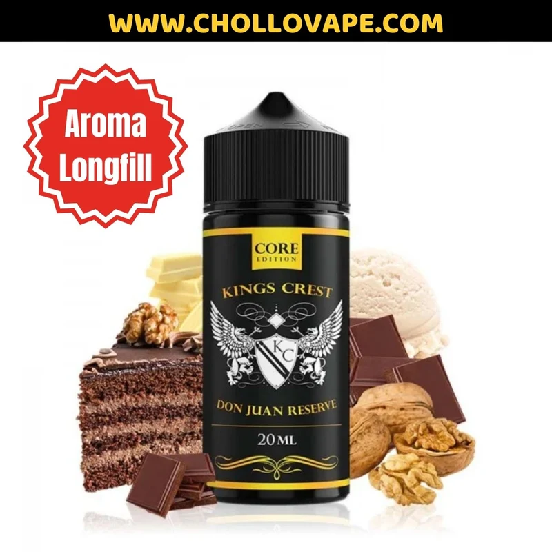 Aroma Concentrado Kings Crest Don Juan Reserve Longfill 20ml