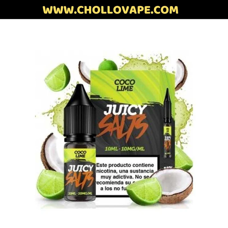 Juicy Salts - Coco Lime 10ml Sales de Nicotina