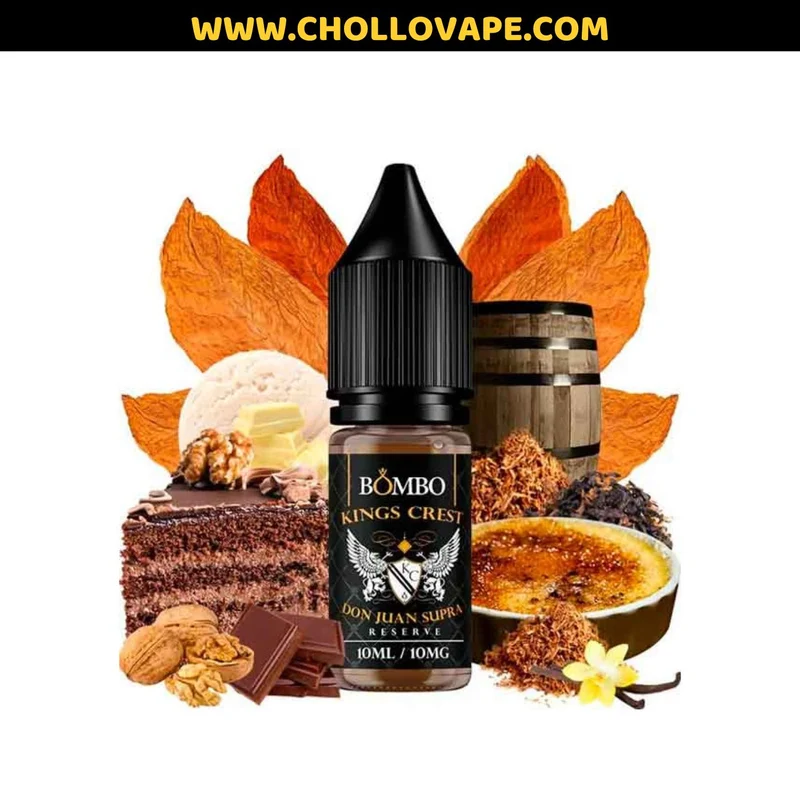 Kings Crest X Bombo Don Juan Supra Reserve Sales de Nicotina 10ml