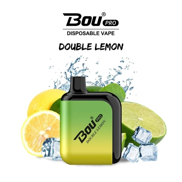Bou Pro 7000 Puffs Double Lemon 0% Nic.