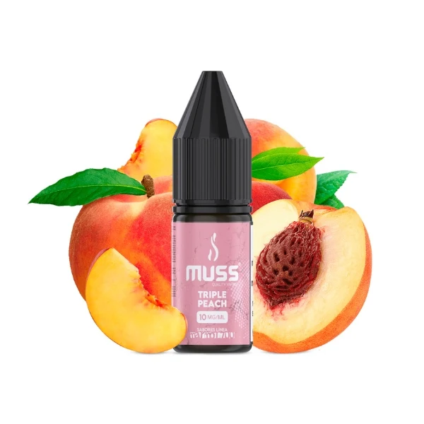 Sales de Nicotina Muss Mármol Salt Triple Peach 10 ml
