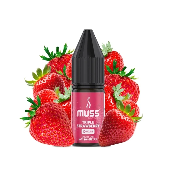 Sales de Nicotina Muss Mármol Salt Triple Strawberry 10 ml