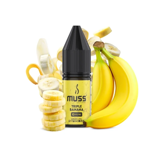Sales de Nicotina Muss Mármol Salt Triple Banana 10 ml