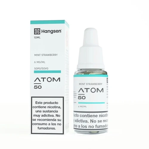 50PG/50VG Mint Strawberry (Menta y Fresa) (Hangsen) 10ml