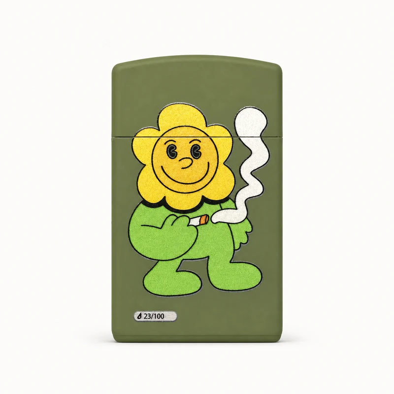 Encendedor Floppi de Bolsillo — Recargable, 11 Diseños de Edición Numerada
