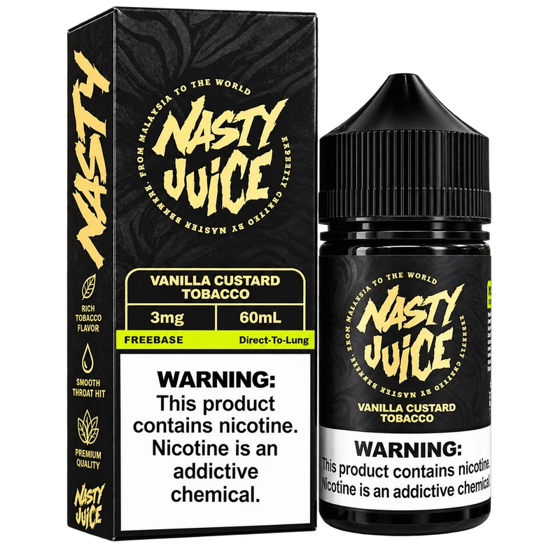 Líquido Nasty Juice Vainilla Custard Tobacco 60ml