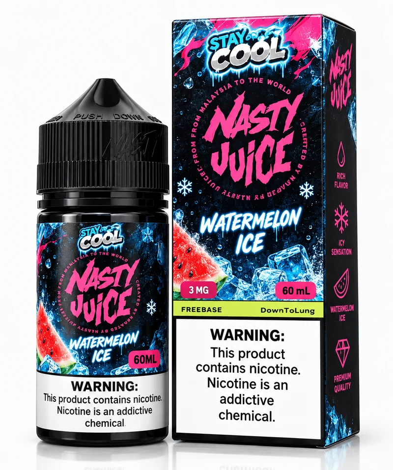 Líquido Nasty Juice Super Cool Watermelon Ice 60ml