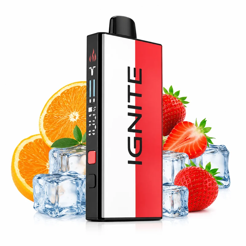 Pod descartable Ignite V400 40000 puffs Mix Orange Ice / Strawberry Ice
