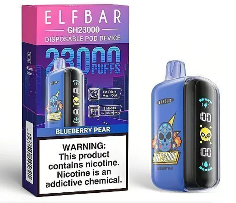 Pod descartable ElfBar Blueberry Pear GH23000 Puffs
