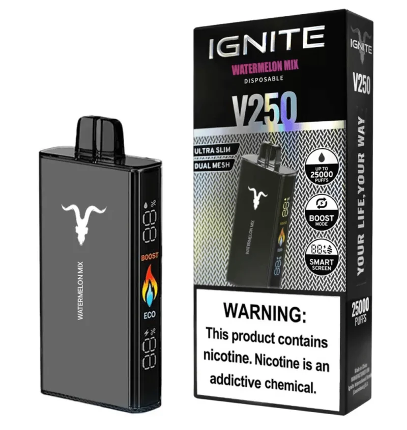 Pod descartable Ignite V250 Watermelon Mix 25000 puffs
