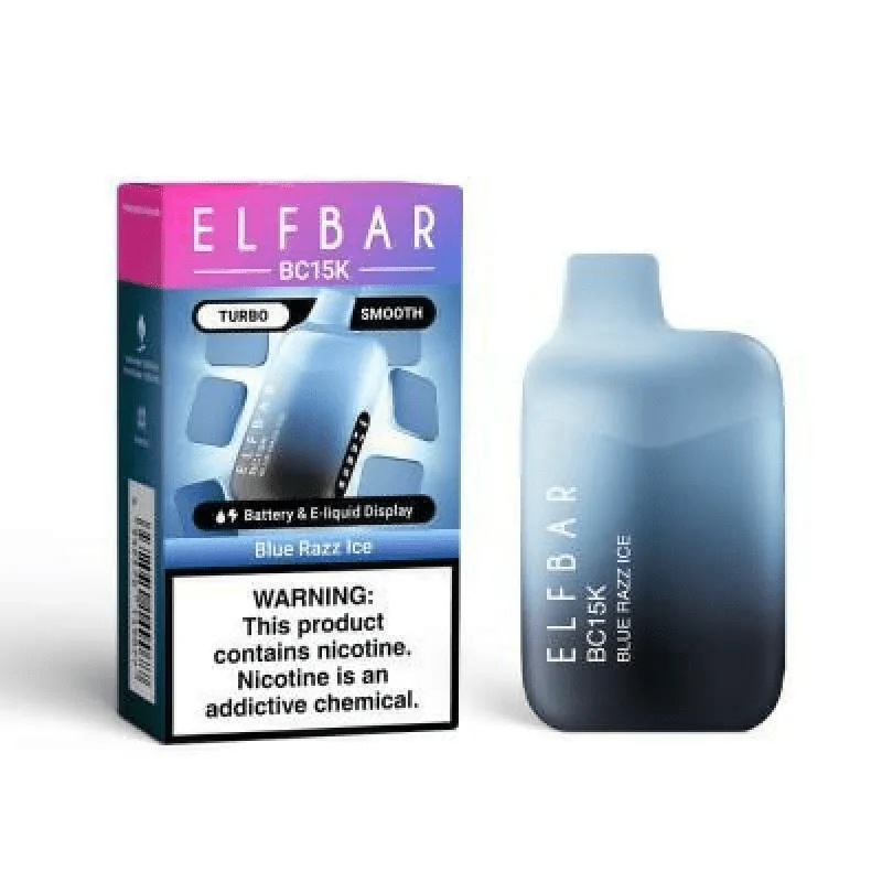 Pod descartalbe Elfbar BC15000 Blue Razz Ice
