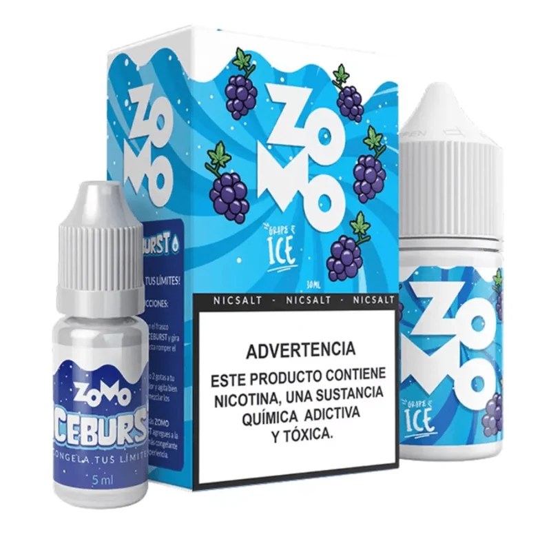 Liquido Zomo Salt IceBurst Grape 30ml