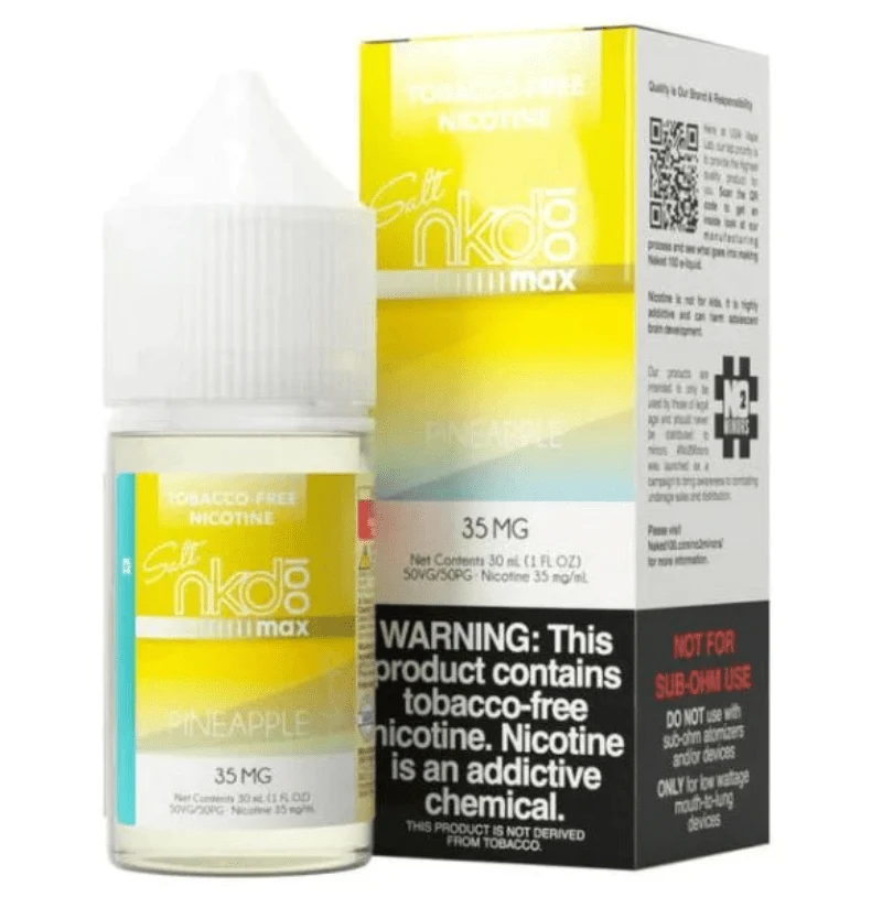 Liquido Naked Max Salt Nic Pineapple Ice 30ml