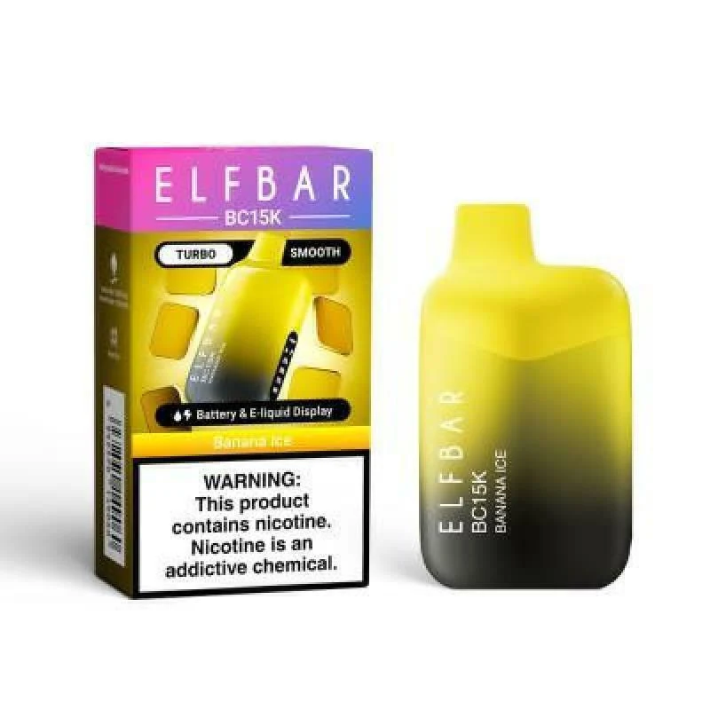 Pod descartalbe Elfbar BC15000 Banana Ice