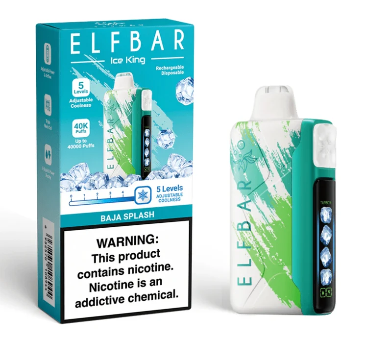 Pod descartable ElfBar Ice King 40000 Puffs Baja Splash