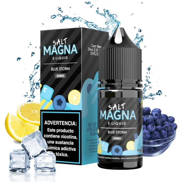 Líquido Magna Salt Nic Blue Storm Ice 30ml