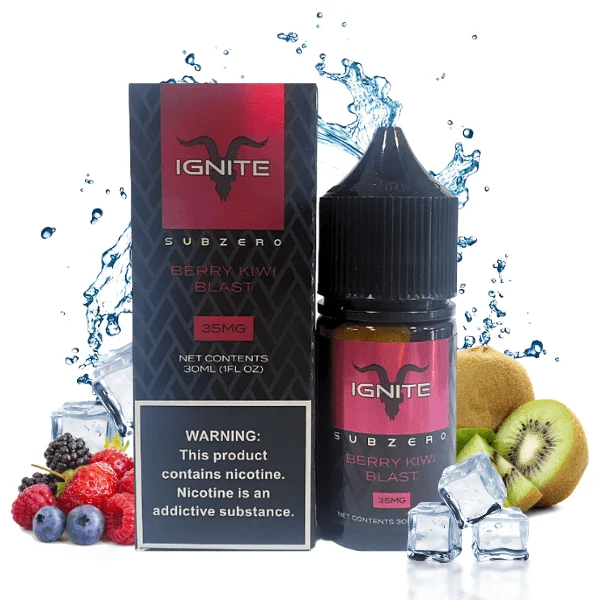 Liquido Ignite Salt Nic Berry Kiwi Blast