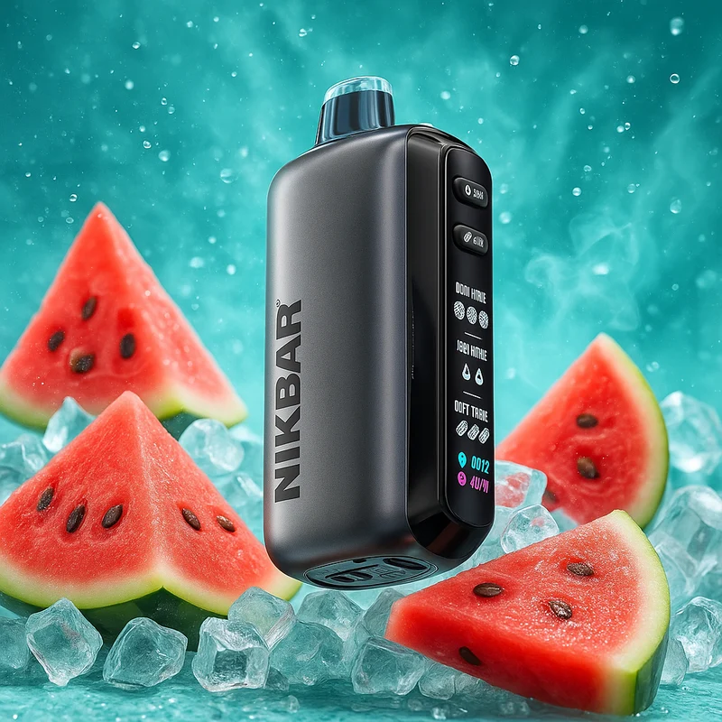 Pod descartable Nikbar Triple Chill 40000 Puffs Watermelon Ice