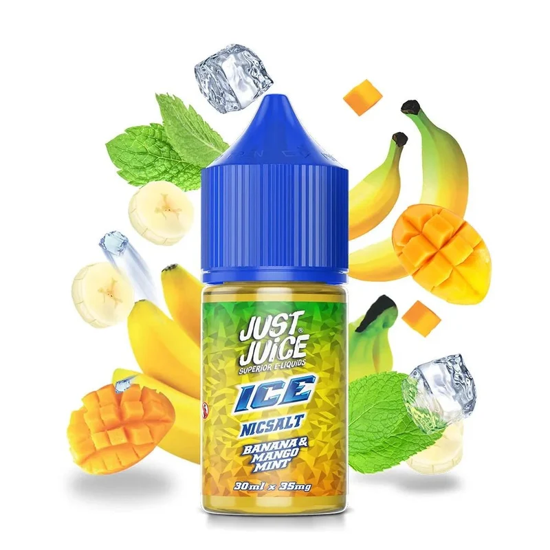 Liquido Just Juice Salt Nic Banana Mango Mint Ice 30ml