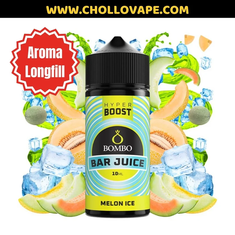 Bombo Bar Juice Aroma Longfill - Melon Ice Hyper Boost 10ml