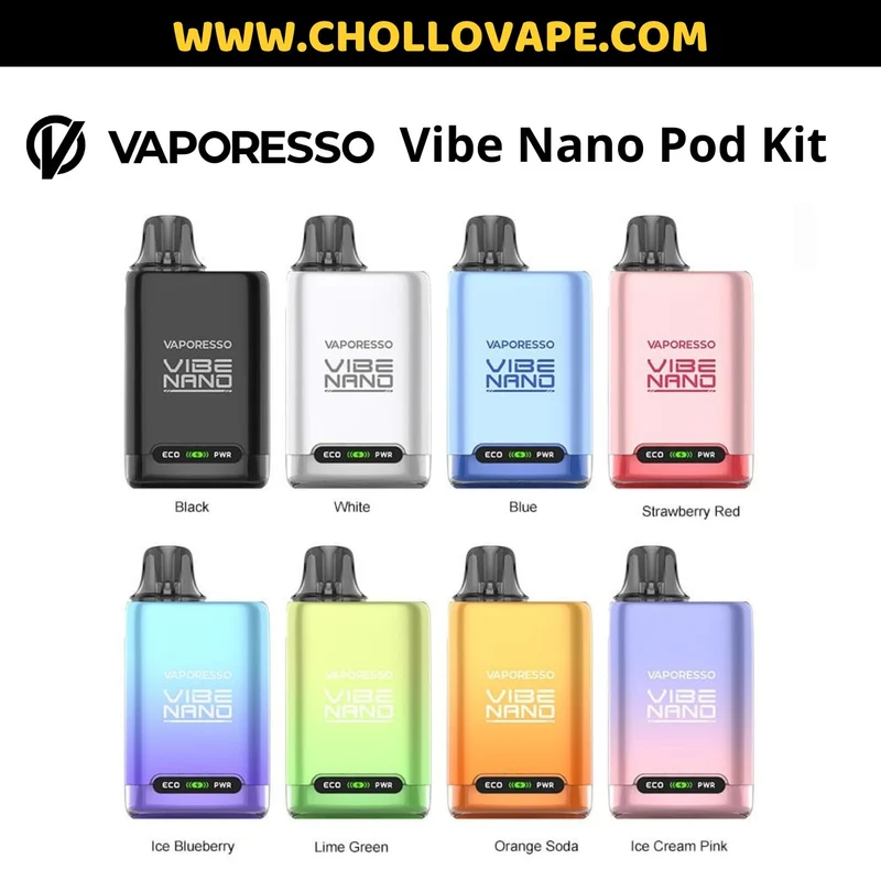 Vaporesso Vibe Nano Pod Kit Recargable 1100mAh