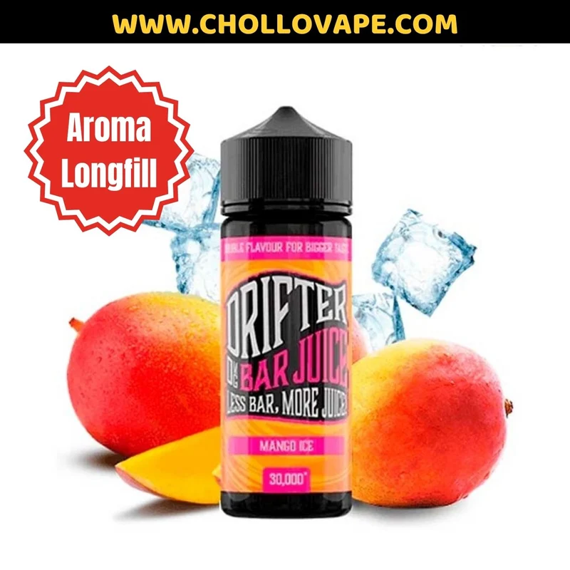 Aroma Concentrado Drifter Bar - Mango Ice Longfill 10 ml