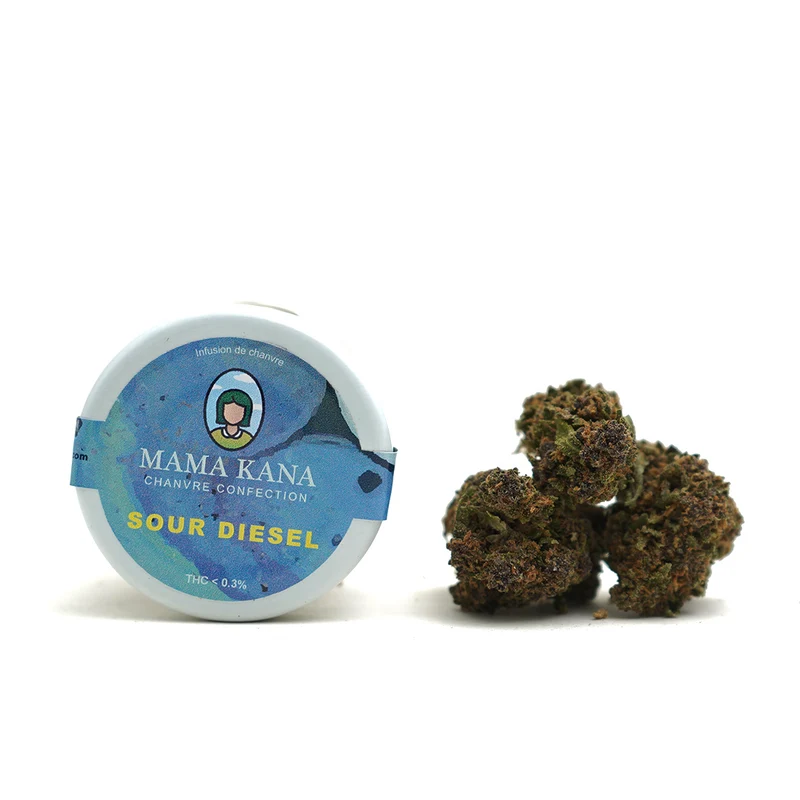 botes de 2g - Sour Diesel [Greenhouse] Francés