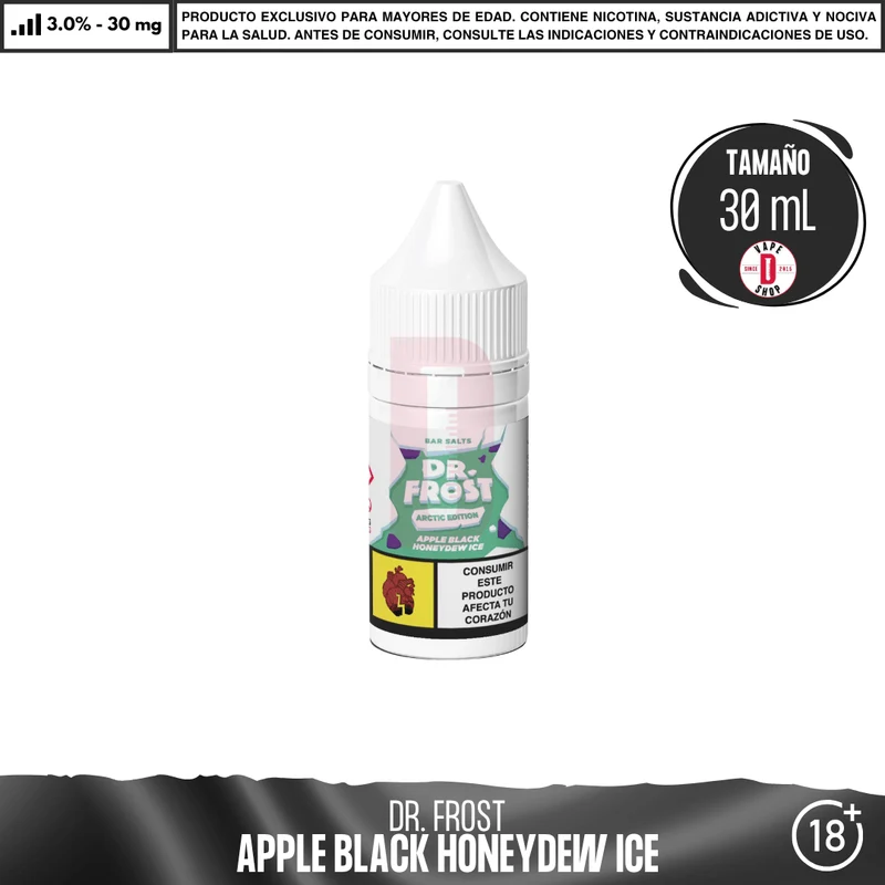 Dr Frost Apple Black Honey Dew Ice Salts