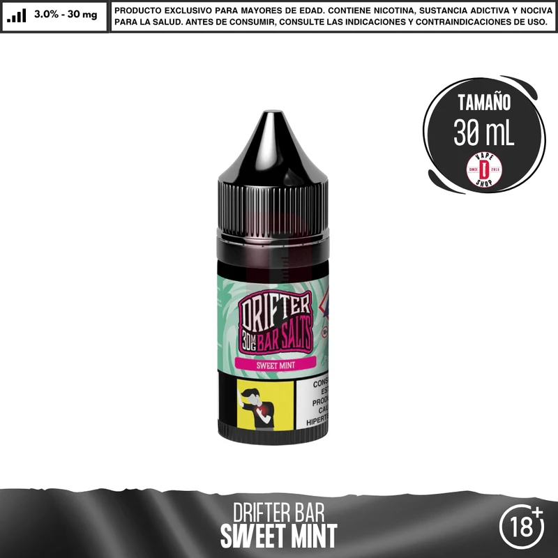 Drifter Bar Sweet Mint Salts