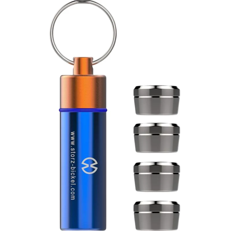 Capsule Caddy | Llavero Portacapsulas con 4 Dosing Capsules — Storz & Bickel