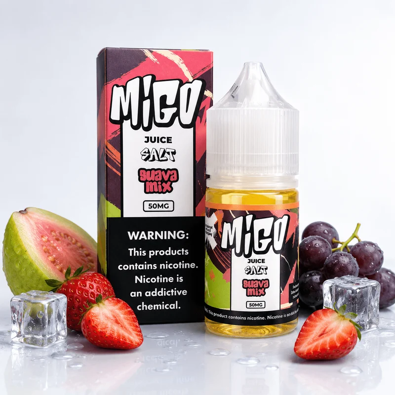 Liquido Migo Salt Nic Guava Mix 30ml