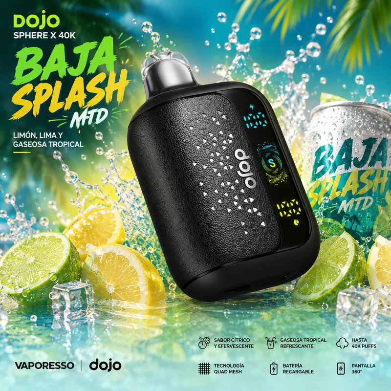 Pod Descartable Vaporesso Dojo Sphere X 40K Baja Splash MTD