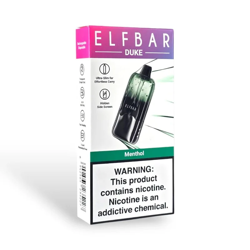 Pod descartable Elfbar Duke Menthol 35K
