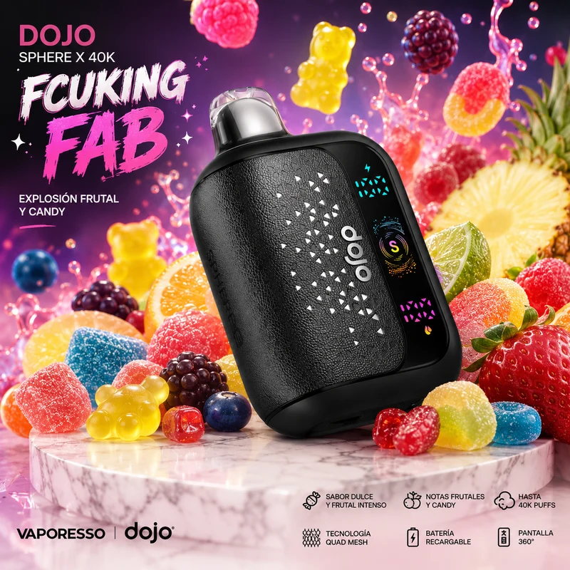 Pod Descartable Vaporesso Dojo Sphere X 40K Fcuking Fab