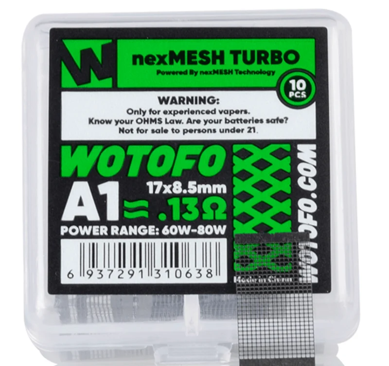 Resistencias prearmadas Wotofo nexMesh
