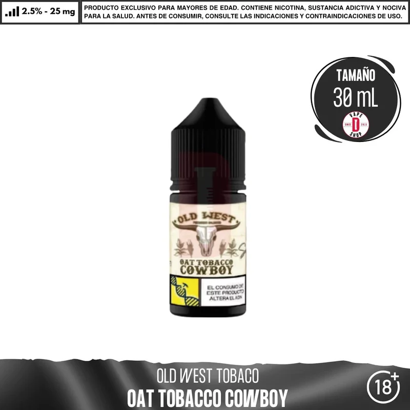 Old West Tobacos - Sales de Nicotina