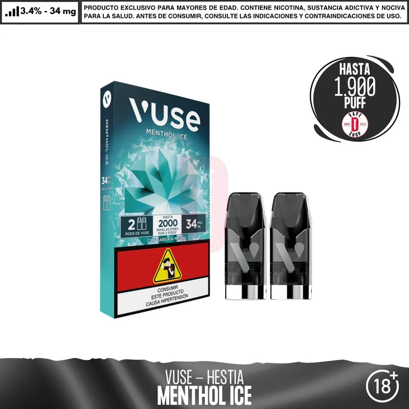VUSE - ePod Caps 2000 Puff