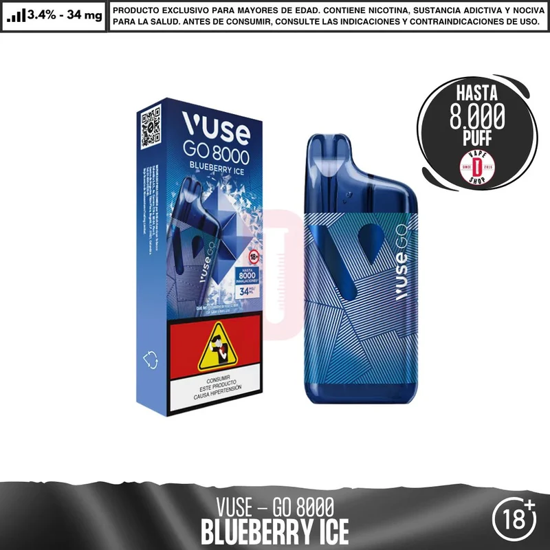 VUSE - GO 8000 Puffs